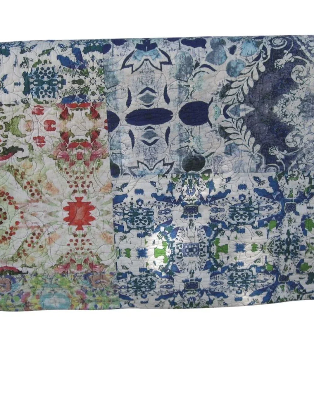 Tracy Porter Poetic Wanderlust Full Size Quilt Tie Dye Patchwork Hippie Boho